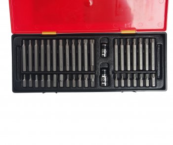 4 199 р. Набор бит 12 38 SPLINE, TORX, HEX 40 предметов в кейсе JTC JTC TOOLS CO., LTD jtc-k1402  с доставкой в г. Керчь. Увеличить фотографию 2