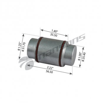 149 р. Ролик ROR тормозной колодки (32x25.5) MANSONS MANSONS mbp3035  с доставкой в г. Керчь. Увеличить фотографию 1
