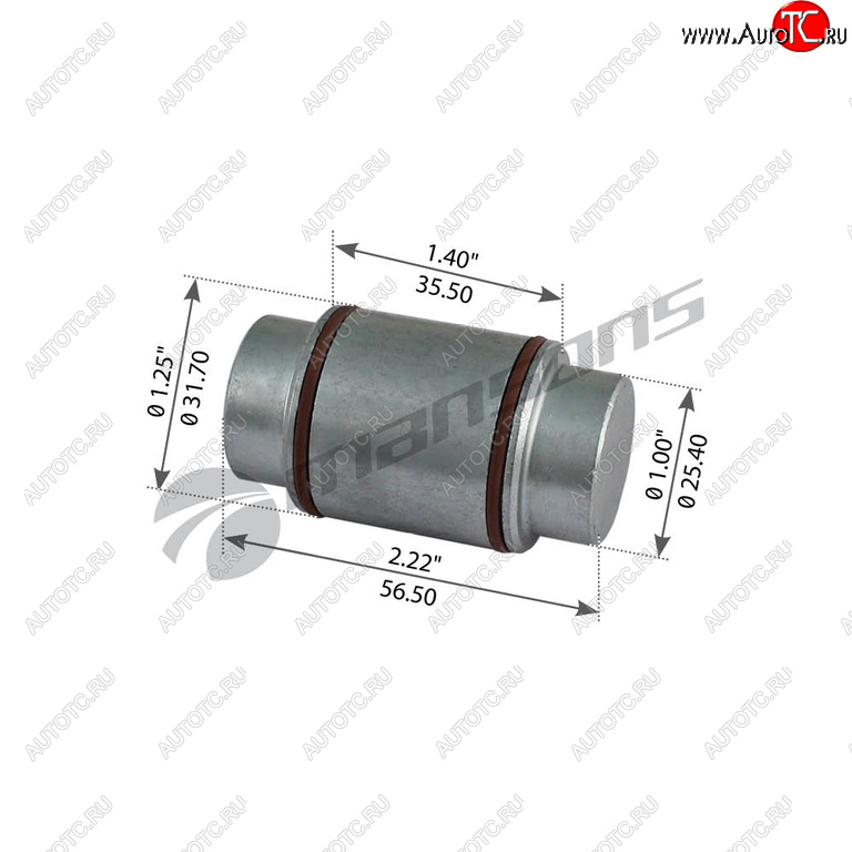 149 р. Ролик ROR тормозной колодки (32x25.5) MANSONS MANSONS mbp3035  с доставкой в г. Керчь
