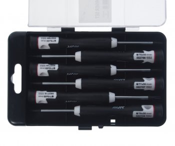 2 249 р. Набор отверток прецизионных T6-Т10, T15 L=150мм 6 предметов JTC JTC TOOLS CO., LTD jtc-5527  с доставкой в г. Керчь. Увеличить фотографию 2