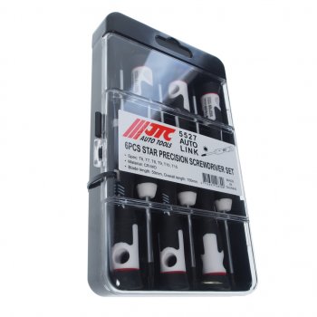 2 249 р. Набор отверток прецизионных T6-Т10, T15 L=150мм 6 предметов JTC JTC TOOLS CO., LTD jtc-5527  с доставкой в г. Керчь. Увеличить фотографию 3