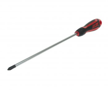 579 р. Отвертка крестовая PH 2.0х200мм усиленная (сталь Cr-Mo) JTC JTC TOOLS CO., LTD jtc-7634  с доставкой в г. Керчь. Увеличить фотографию 1