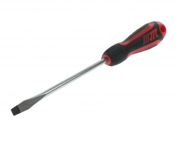 379 р. Отвертка шлицевая SL 5.5х100мм усиленная (сталь Cr-Mo) JTC JTC TOOLS CO., LTD jtc-7629  с доставкой в г. Керчь. Увеличить фотографию 1