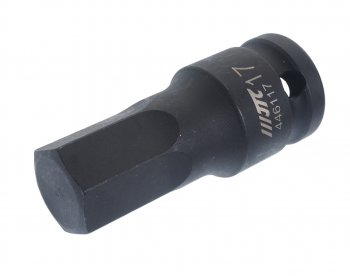 769 р. Бита-головка 12 HEX H17х25мм ударная L=60мм JTC JTC TOOLS CO., LTD jtc-446117  с доставкой в г. Керчь. Увеличить фотографию 1