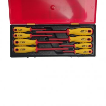 6 499 р. Набор отверток диэлектрических 8шт. JTC JTC TOOLS CO., LTD jtc-k9081  с доставкой в г. Керчь. Увеличить фотографию 2