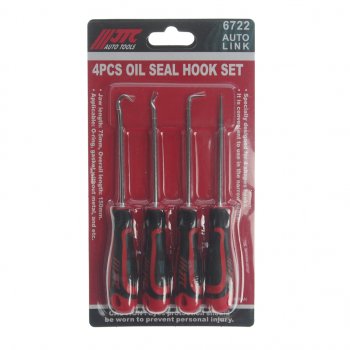 1 199 р. Набор крючков для снятия сальников 4 предмета JTC JTC TOOLS CO., LTD jtc-6722  с доставкой в г. Керчь. Увеличить фотографию 2