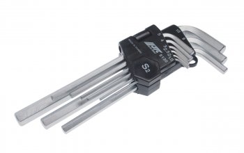 1 259 р. Набор ключей шестигранных 1.5-10мм удлиненных 9 предметов JTC JTC TOOLS CO., LTD jtc-5130  с доставкой в г. Керчь. Увеличить фотографию 1