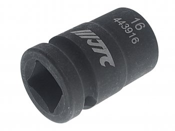 379 р. Головка торцевая 12 16мм 12-ти гранная ударная L=38мм JTC JTC TOOLS CO., LTD jtc-443916  с доставкой в г. Керчь. Увеличить фотографию 1