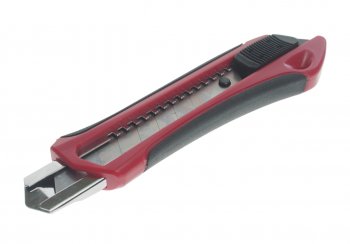 419 р. Нож 18мм с сегментированным лезвием усиленный JTC JTC TOOLS CO., LTD jtc-5535a  с доставкой в г. Керчь. Увеличить фотографию 1