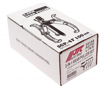 4 649 р. Съемник подшипников 3-х лапый 50-102мм 4 JTC JTC TOOLS CO., LTD jtc-35154  с доставкой в г. Керчь. Увеличить фотографию 3