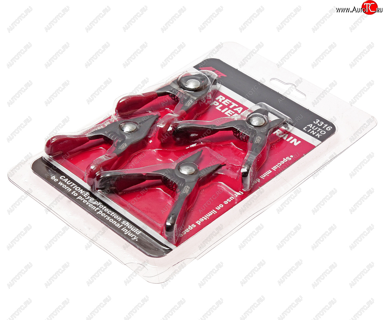 2 099 р. Съемник колец стопорных мини набор 4 предмета JTC JTC TOOLS CO., LTD jtc-3316  с доставкой в г. Керчь