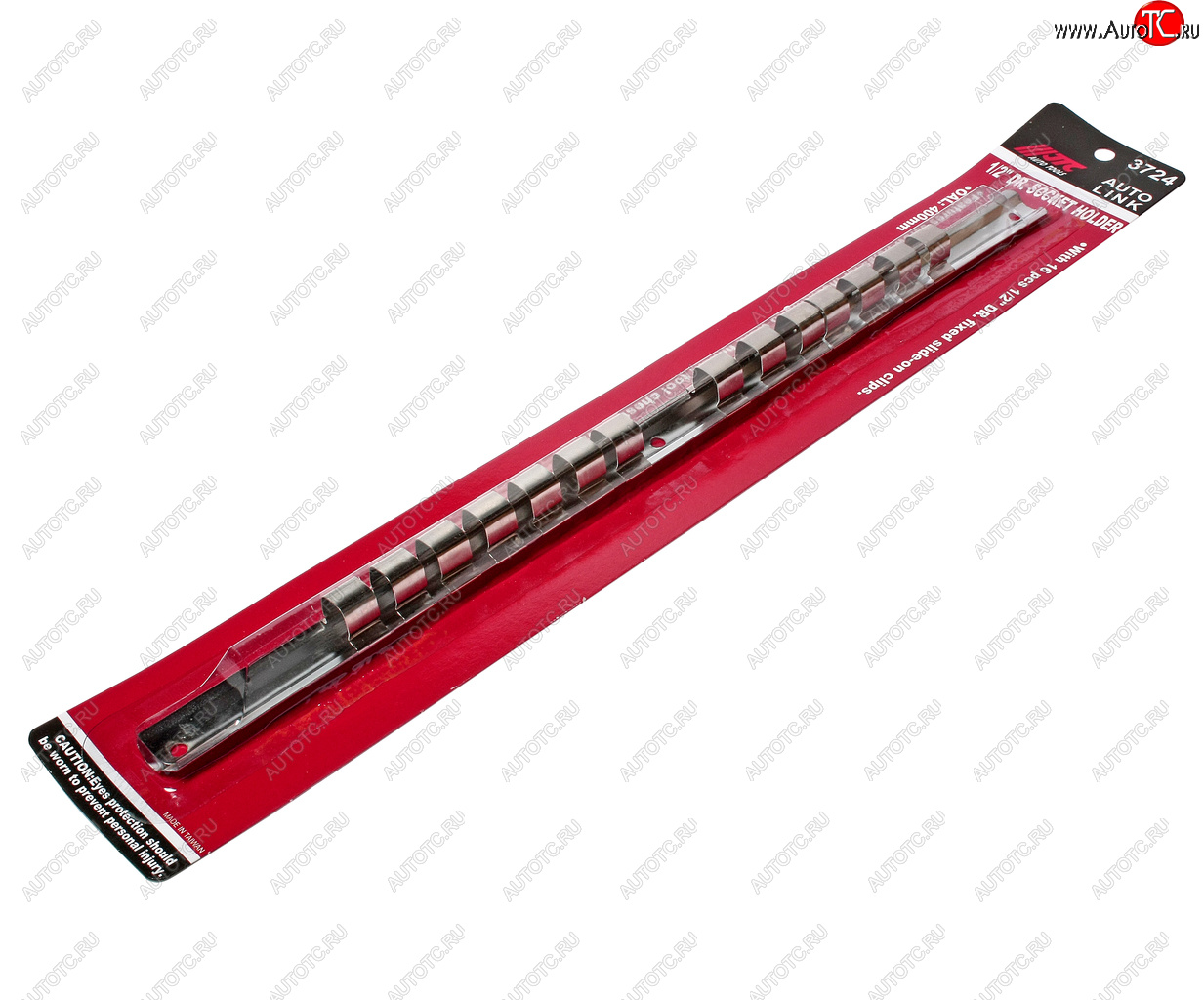 389 р. Держатель головок 12 L=400мм стальная рейка 16шт. JTC JTC TOOLS CO., LTD jtc-3724  с доставкой в г. Керчь