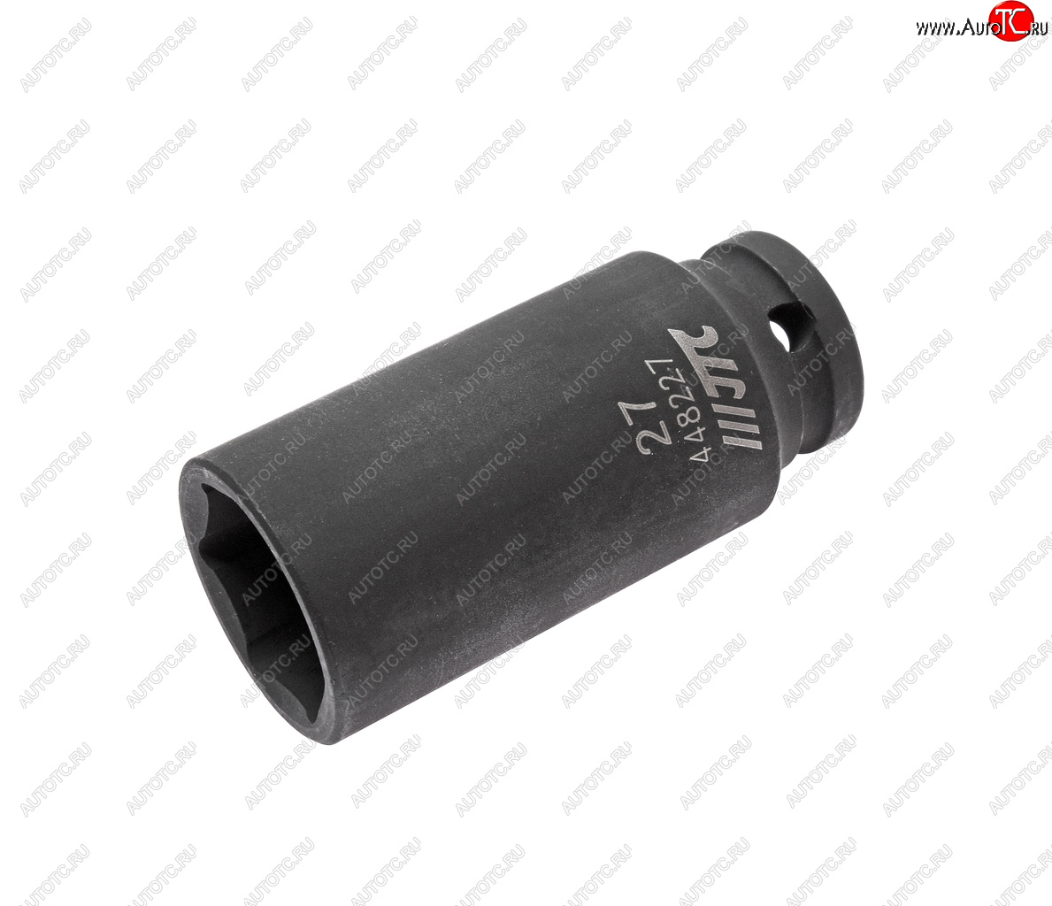 999 р. Головка торцевая 12 27мм ударная глубокая L=82мм JTC JTC TOOLS CO., LTD jtc-448227  с доставкой в г. Керчь