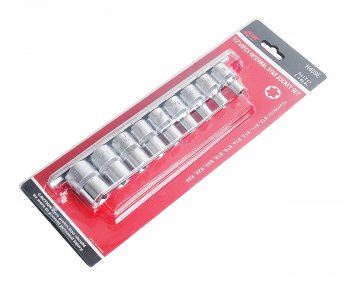 3 599 р. Набор головок торцевых 12 TORX Е10-Е24 9 предметов JTC JTC TOOLS CO., LTD jtc-h409e  с доставкой в г. Керчь. Увеличить фотографию 4