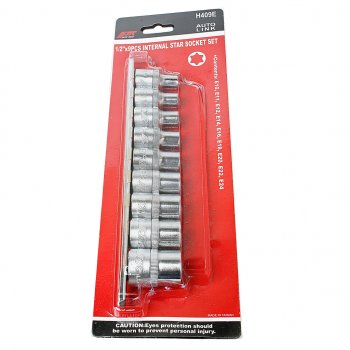 3 599 р. Набор головок торцевых 12 TORX Е10-Е24 9 предметов JTC JTC TOOLS CO., LTD jtc-h409e  с доставкой в г. Керчь. Увеличить фотографию 5