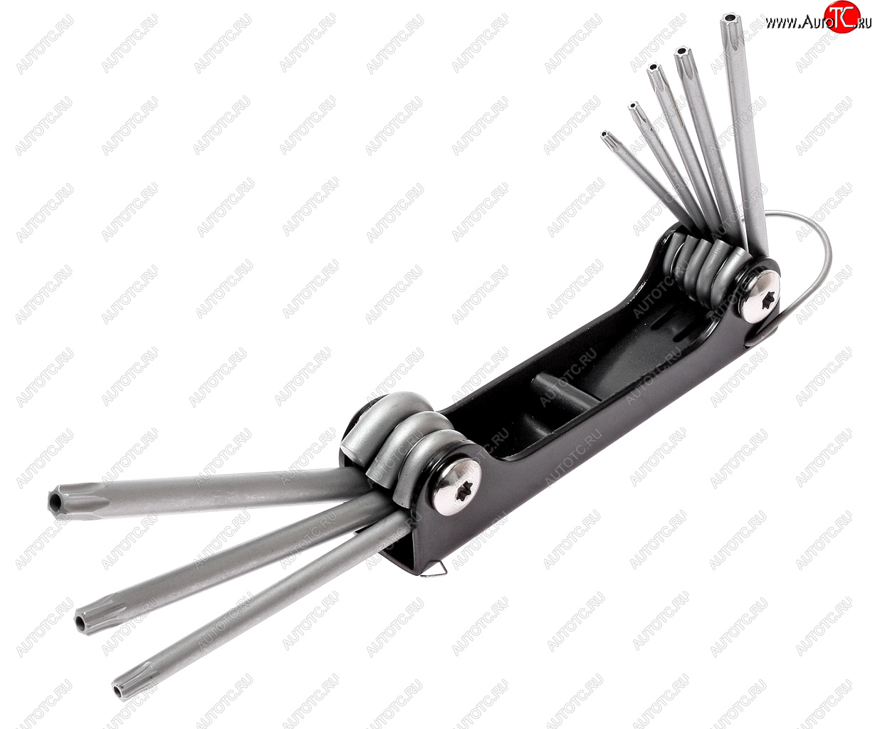 1 129 р. Набор ключей TORX Т9Н-Т40Н складных с отверстием 8 предметов JTC JTC TOOLS CO., LTD jtc-3503  с доставкой в г. Керчь