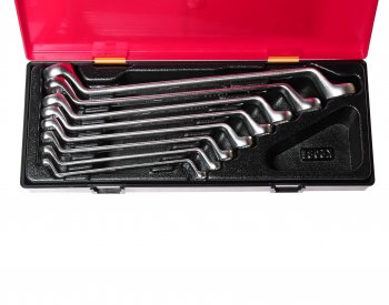 8 499 р. Набор ключей накидных 6-24мм 75град. 8 предметов в кейсе JTC JTC TOOLS CO., LTD jtc-k6081  с доставкой в г. Керчь. Увеличить фотографию 2