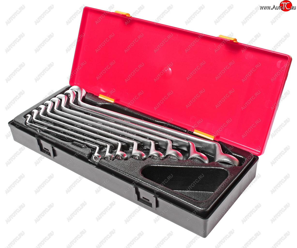 8 499 р. Набор ключей накидных 6-24мм 75град. 8 предметов в кейсе JTC JTC TOOLS CO., LTD jtc-k6081  с доставкой в г. Керчь