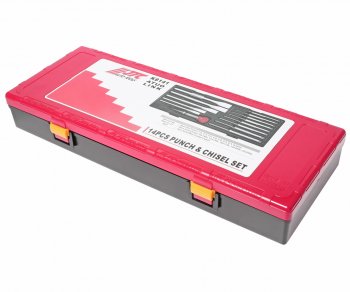 9 799 р. Набор выколоток и зубил с кернером 14 предметов в кейсе JTC JTC TOOLS CO., LTD jtc-k8141  с доставкой в г. Керчь. Увеличить фотографию 2