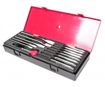 9 799 р. Набор выколоток и зубил с кернером 14 предметов в кейсе JTC JTC TOOLS CO., LTD jtc-k8141  с доставкой в г. Керчь. Увеличить фотографию 1