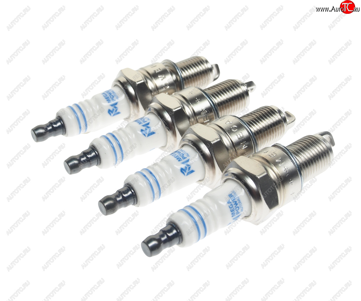439 р. Свеча зажигания HYUNDAI Sonata (2.0),Santa Fe (2.4) KIA Sorento (2.4) DAEWOO Nexia (4шт.) MEGAPOWER MEGAPOWER 370-31-093  с доставкой в г. Керчь