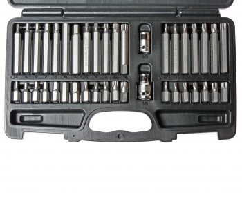 4 069 р. Набор бит 12 38 SPLINE, TORX, HEX с держателем 40 предметов в кейсе JTC JTC TOOLS CO., LTD jtc-3965  с доставкой в г. Керчь. Увеличить фотографию 2