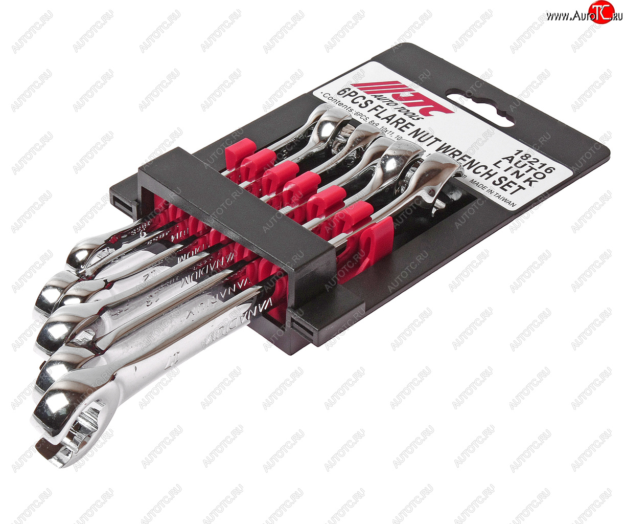 4 699 р. Набор ключей разрезных 8-17мм двухсторонних 6 предметов JTC JTC TOOLS CO., LTD jtc-18216  с доставкой в г. Керчь