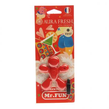 210 р. Ароматизатор на дефлектор полимерный (strawberry) 23г Mr.Fun AURA FRESH AURA FRESH 23475  с доставкой в г. Керчь. Увеличить фотографию 1