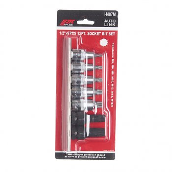 4 599 р. Набор бит-головок 12 SPLINE M5-14, М16Н 7 предметов JTC JTC TOOLS CO., LTD jtc-h407m  с доставкой в г. Керчь. Увеличить фотографию 2