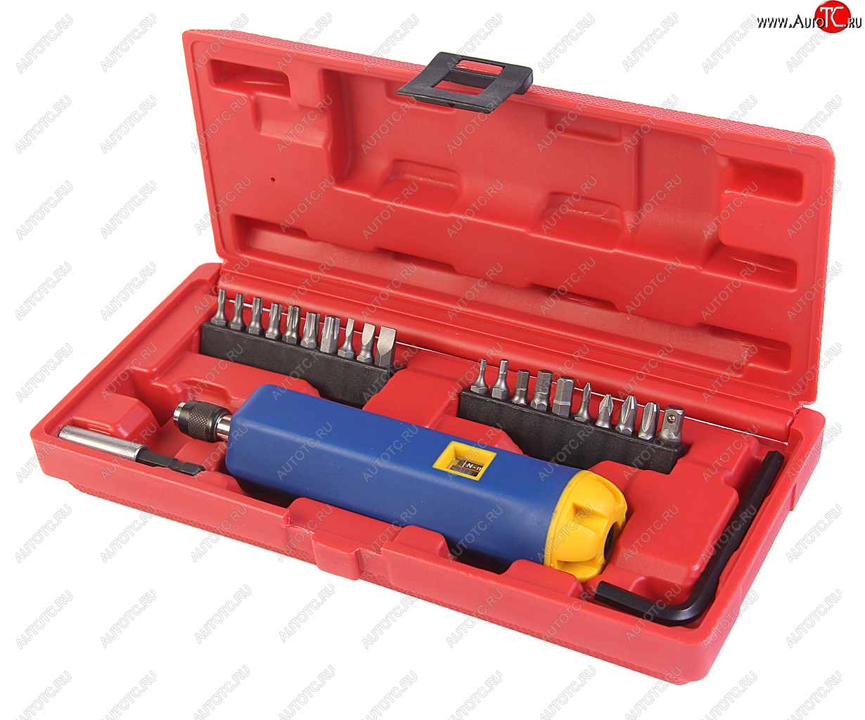 9 899 р. Отвертка динамометрическая 14 с набором бит и адаптеров в кейсе JTC JTC TOOLS CO., LTD jtc-4625a  с доставкой в г. Керчь