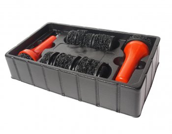4 799 р. Набор насадок для очистки шпилек ступицы 14 предметов JTC JTC TOOLS CO., LTD jtc-1541  с доставкой в г. Керчь. Увеличить фотографию 2
