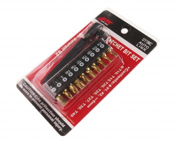 1 299 р. Набор бит 14 SL6, PH1-2, TORX, Т10Н-Т40Н с ключом трещоткой 11 предметов JTC JTC TOOLS CO., LTD jtc-u11mc  с доставкой в г. Керчь. Увеличить фотографию 2