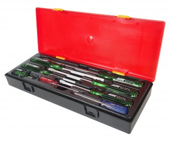 4 949 р. Набор отверток со сквозным стержнем 8 предметов в кейсе JTC JTC TOOLS CO., LTD jtc-k7082  с доставкой в г. Керчь. Увеличить фотографию 1