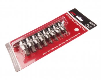 2 899 р. Набор бит-головок 38 HEX H3-H10 8 предметов JTC JTC TOOLS CO., LTD jtc-h308h  с доставкой в г. Керчь. Увеличить фотографию 2