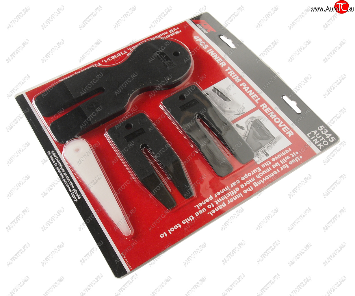 1 999 р. Набор съемников пистонов обшивки автомобиля 4 предмета JTC JTC TOOLS CO., LTD jtc-5345  с доставкой в г. Керчь