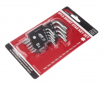 1 379 р. Набор ключей TORX T10-Т50 Г-образных 9 предметов JTC JTC TOOLS CO., LTD jtc-5354  с доставкой в г. Керчь. Увеличить фотографию 2