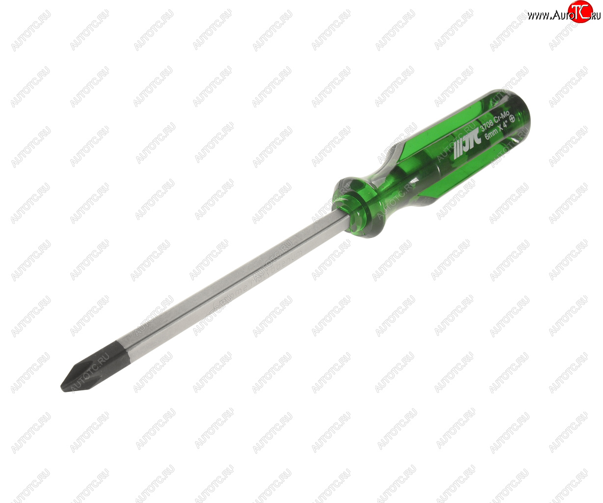 339 р. Отвертка крестовая PH 2.0х100мм со сквозным стержнем (сталь Cr-Mo) JTC JTC TOOLS CO., LTD jtc-3708  с доставкой в г. Керчь