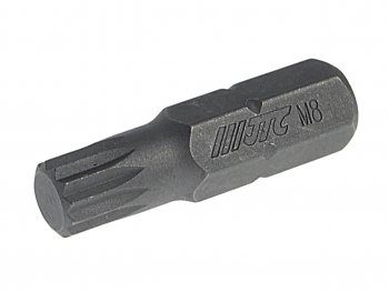 48 р. Бита SPLINE M8х30мм 516 DR JTC JTC TOOLS CO., LTD jtc-1263008  с доставкой в г. Керчь. Увеличить фотографию 1