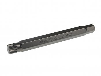 299 р. Бита SPLINE M12х120мм 10мм удлиненная S2 JTC JTC TOOLS CO., LTD jtc-1361212  с доставкой в г. Керчь. Увеличить фотографию 1