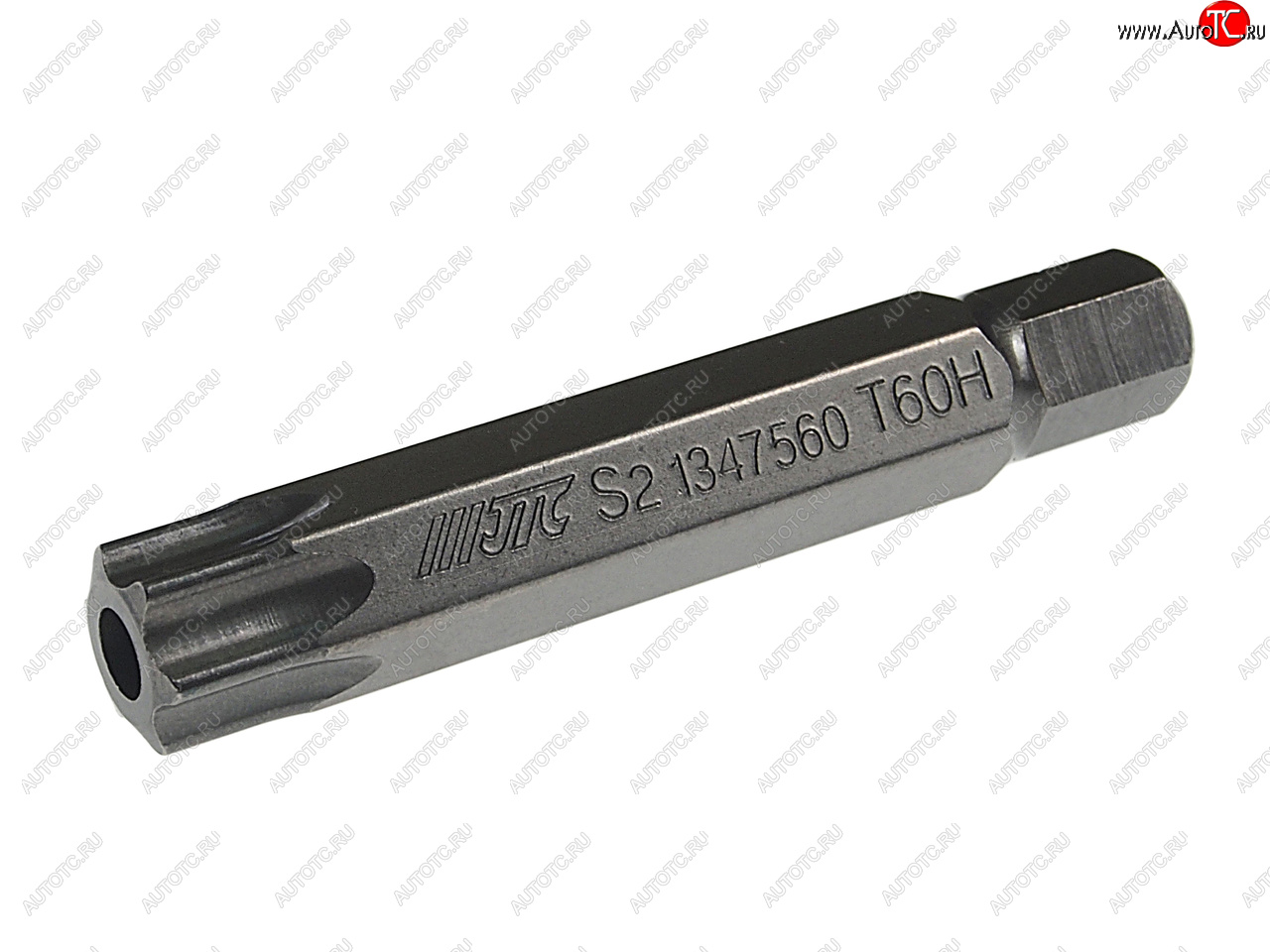 151 р. Бита TORX Т60Hх75мм 10мм удлиненная S2 JTC JTC TOOLS CO., LTD jtc-1347560  с доставкой в г. Керчь