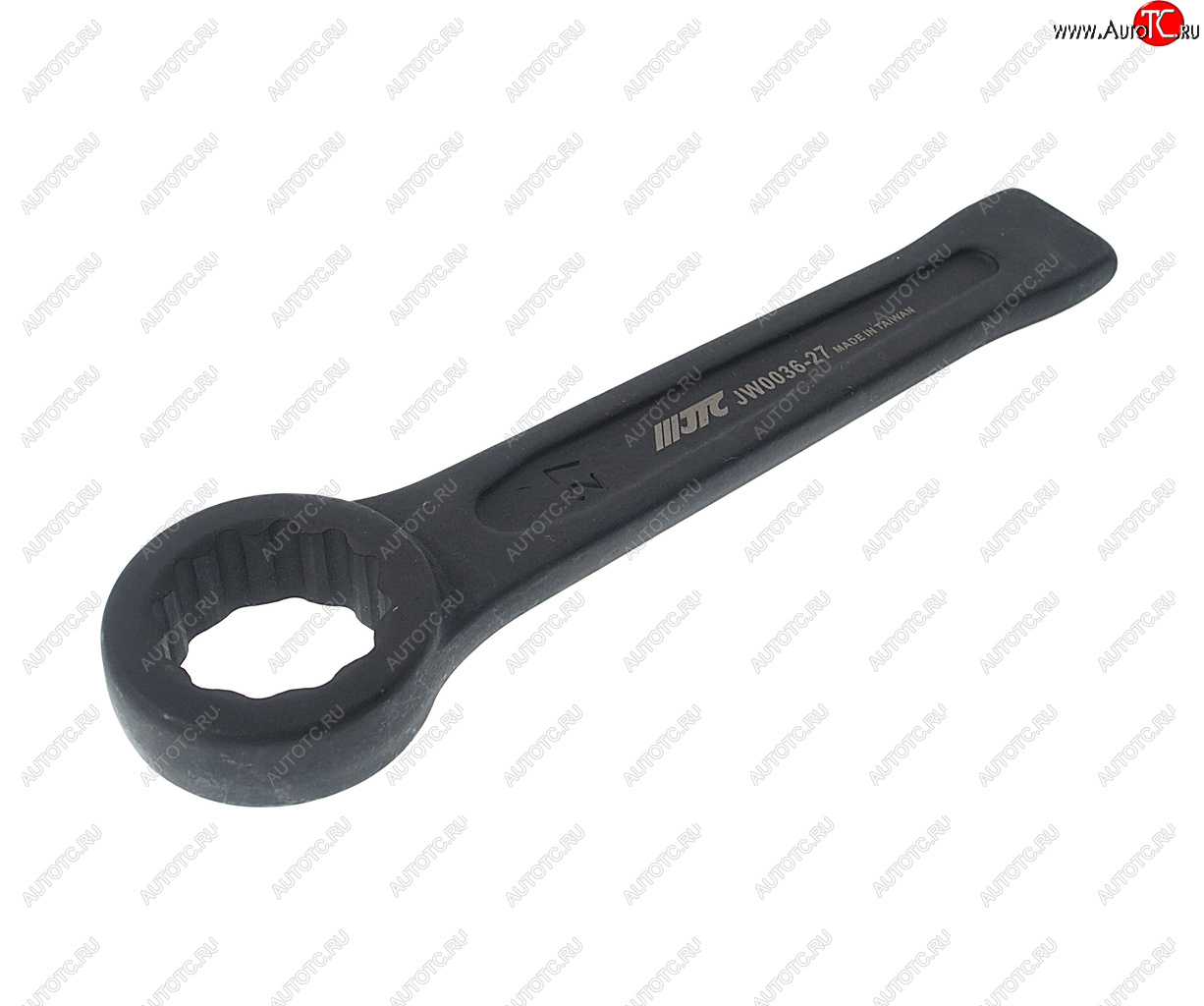 1 499 р. Ключ накидной 27мм 12-ти гранный ударный JTC JTC TOOLS CO., LTD jtc-jw0036-27  с доставкой в г. Керчь