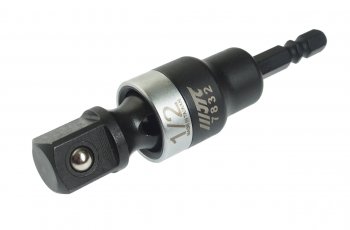 1 199 р. Адаптер 14х12 (6.35мм) карданный под шуруповерт JTC JTC TOOLS CO., LTD jtc-7832  с доставкой в г. Керчь. Увеличить фотографию 1