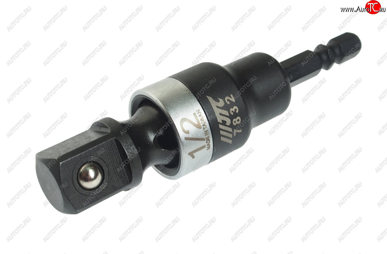 1 199 р. Адаптер 14х12 (6.35мм) карданный под шуруповерт JTC JTC TOOLS CO., LTD jtc-7832  с доставкой в г. Керчь