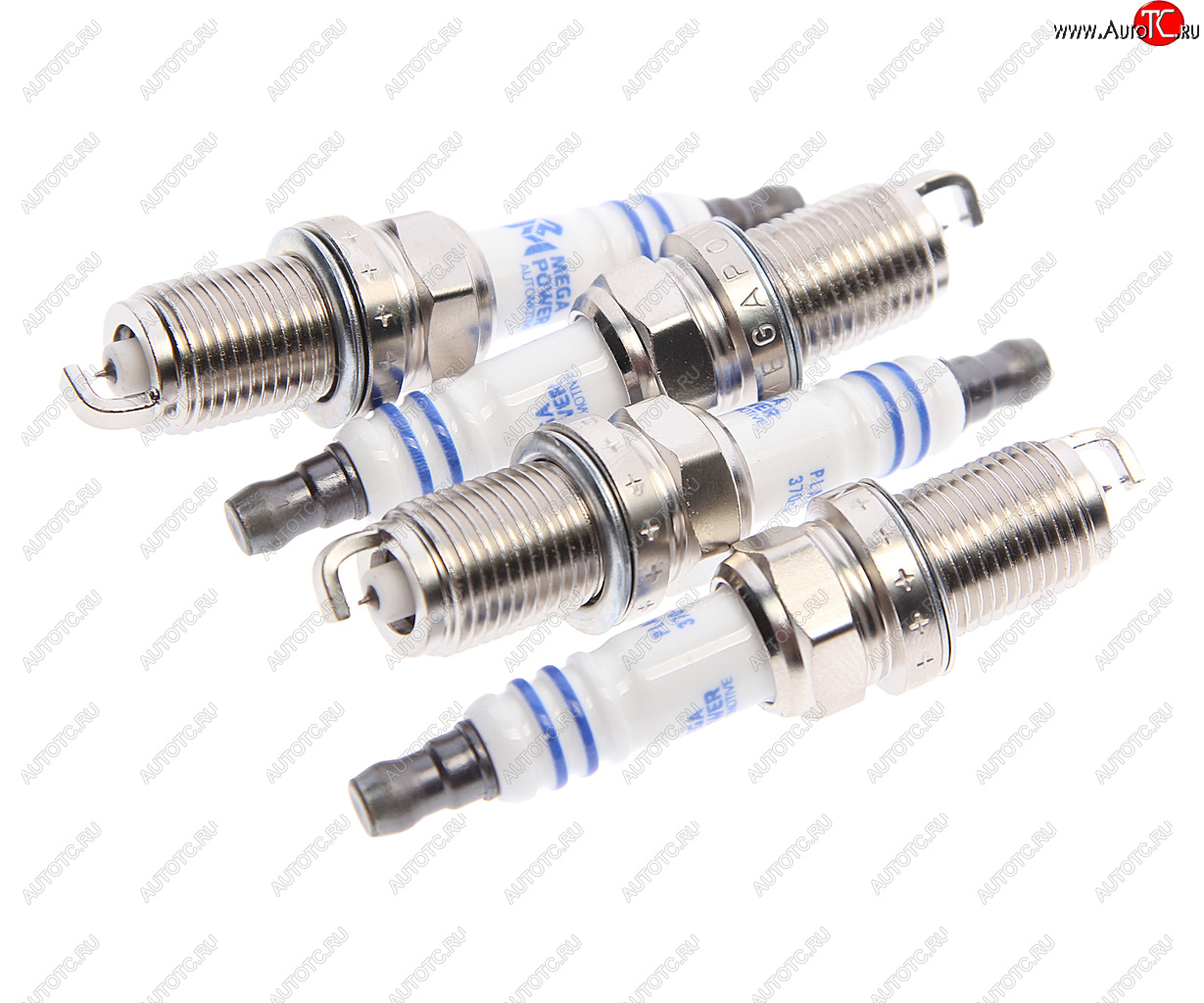 1 499 р. Свеча зажигания VW AUDI SEAT SKODA (04-) (1.82.0 TSITFSI) (4шт.) MEGAPOWER MEGAPOWER 370-31-119  с доставкой в г. Керчь