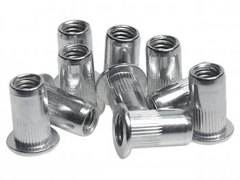 258 р. Заклепка резьбовая M5х0.8мм алюминиевая 10шт. JTC JTC TOOLS CO., LTD jtc-2065-10  с доставкой в г. Керчь. Увеличить фотографию 1