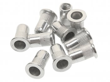 339 р. Заклепка резьбовая M6х1мм алюминиевая 10шт. JTC JTC TOOLS CO., LTD jtc-2066-10  с доставкой в г. Керчь. Увеличить фотографию 1
