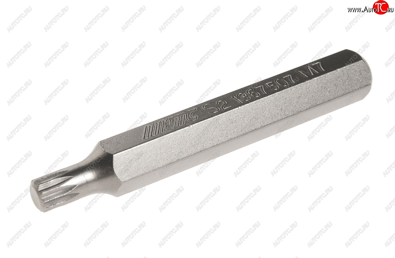 158 р. Бита SPLINE M7х75мм 10мм удлиненная S2 JTC JTC TOOLS CO., LTD jtc-1367507  с доставкой в г. Керчь