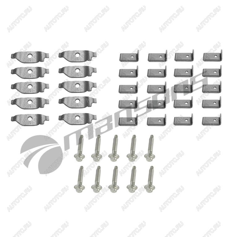 819 р. Фиксатор DAF CF65,CF75,CF85,XF95 тормозного диска (20прижимов+10болтов) (комплект на диск) MANSONS MANSONS 200.025  с доставкой в г. Керчь