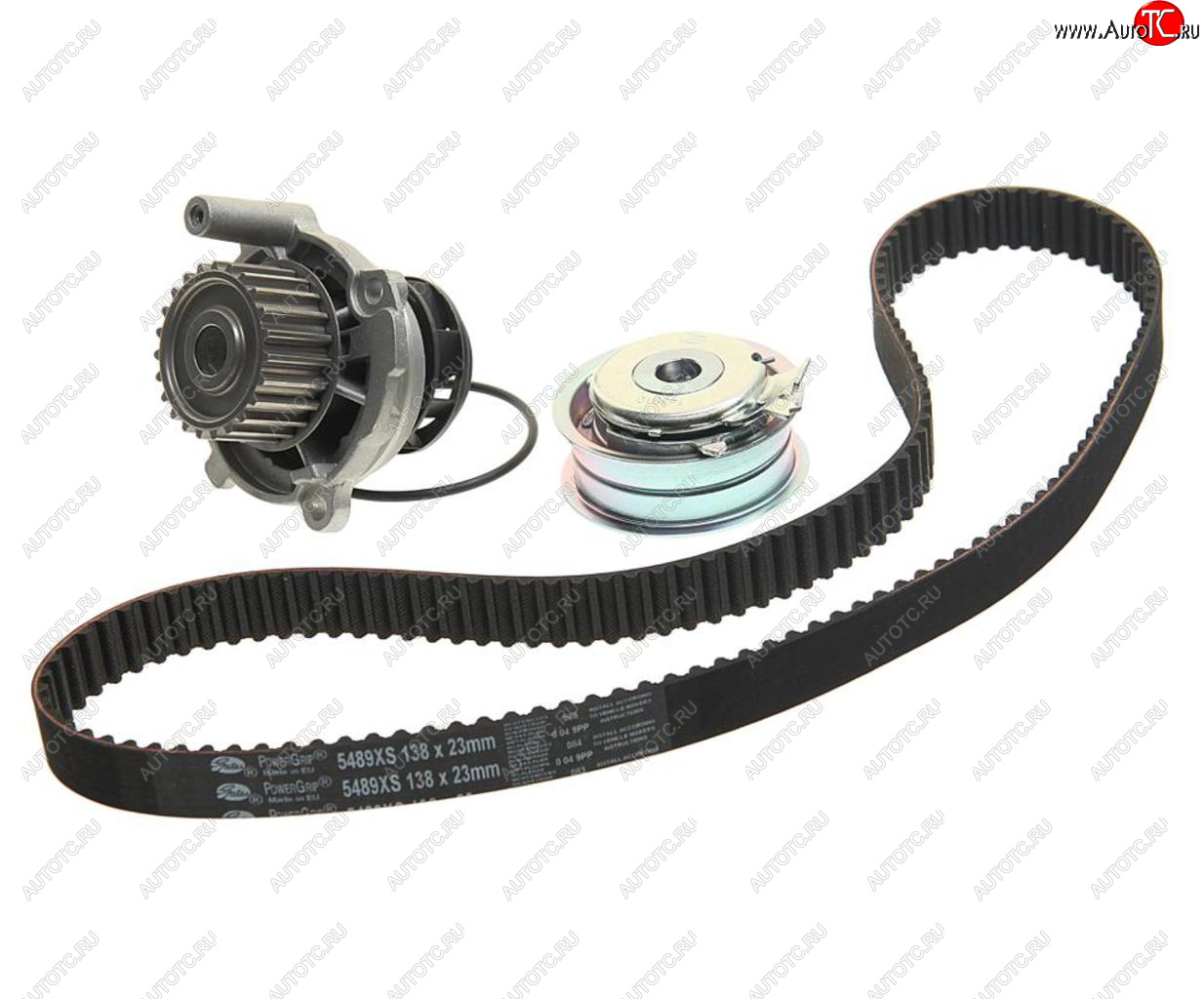 11 749 р. Комплект ГРМ VW AUDI A3 (96-13),A4 (94-08) SKODA Octavia (97-) (1.6) с насосом водяным GATES GATES kp15489xs-1  с доставкой в г. Керчь