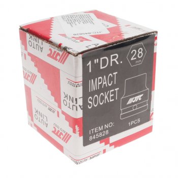 1 739 р. Головка торцевая 1 28мм ударная L=58мм JTC JTC TOOLS CO., LTD jtc-845828  с доставкой в г. Керчь. Увеличить фотографию 3